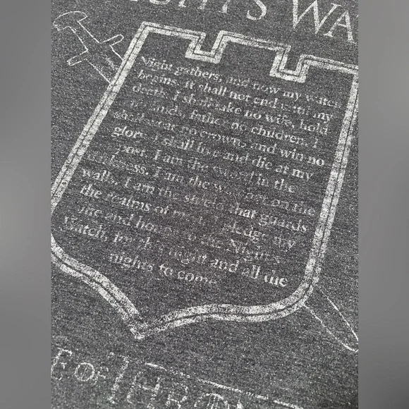 Game of Thrones “Nights Watch” S Men’s Tee - Picture 7 of 8